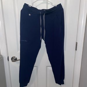 Figs Jogger Scrub Set - Navy